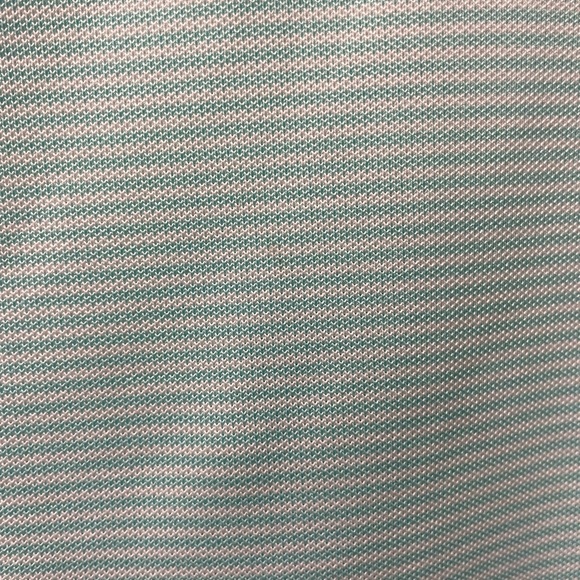 Vineyard Vines Performance Polo Shirt Women’s Striped Sleeveless Golf Large Teal - Picture 4 of 10
